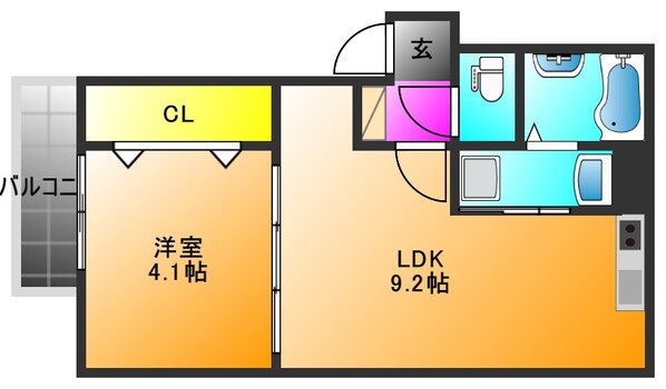 Favoloso花畑の物件間取画像